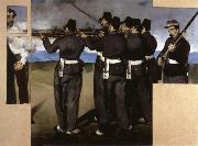 The Execution of  Maximillian Edouard Manet